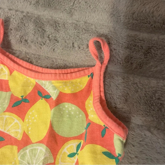 3T Amazon Essentials Pink & Citrus Tank & Shorts Romper Bundle - Picture 7 of 9